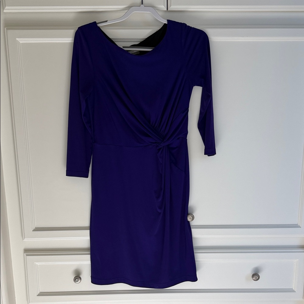 Elegant Purple Women's Dress
